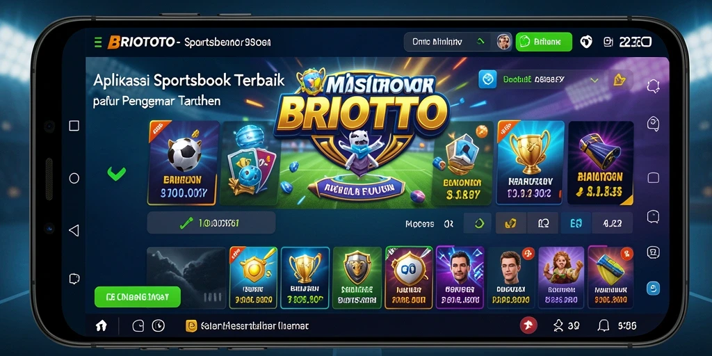 Tampilan gameplay BRIOTOTO yang menarik dan interaktif.