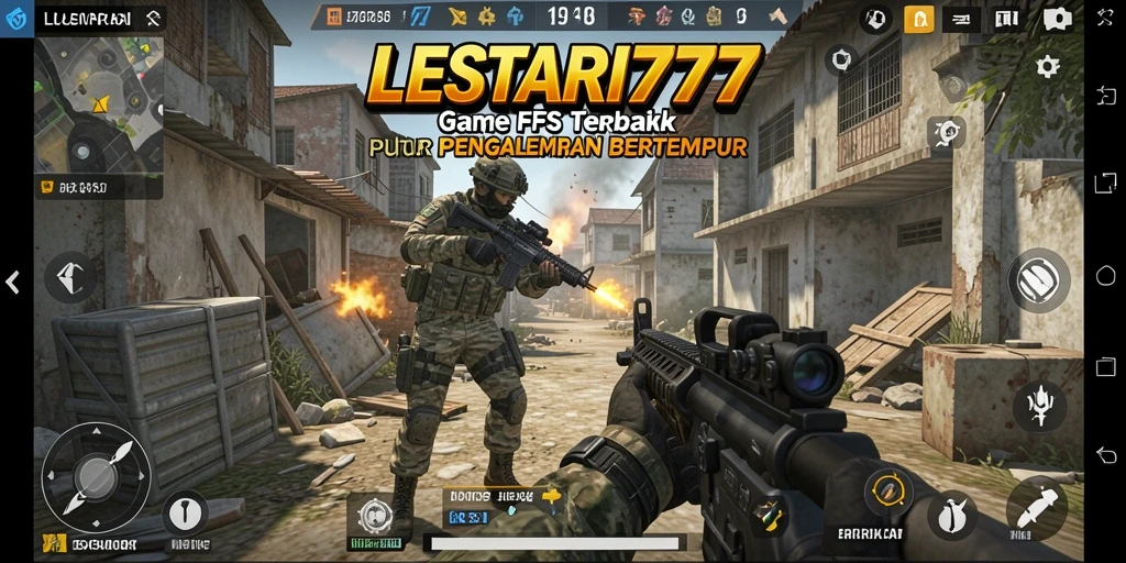Tampilan gameplay menarik dan penuh aksi di LESTARI777.