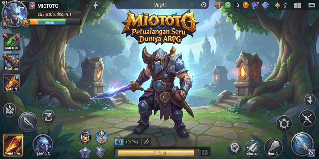 Gameplay seru di dunia fantasi <strong>MIOTOTO</strong> yang mendebarkan.