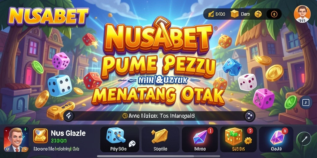 Screenshot NUSABET menampilkan gameplay Puzzle yang menarik dan menantang.