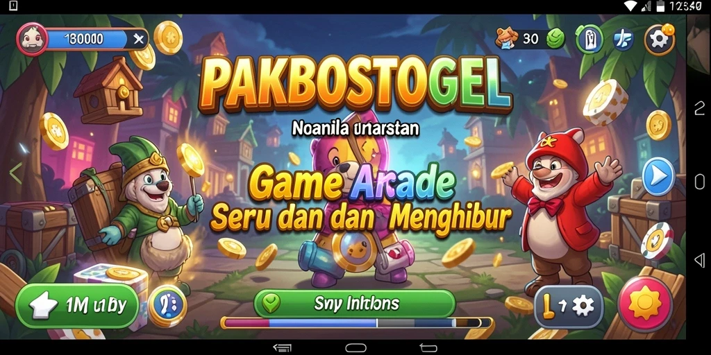 Tampilan gameplay menarik dari PAKBOSTOGEL yang penuh tantangan.