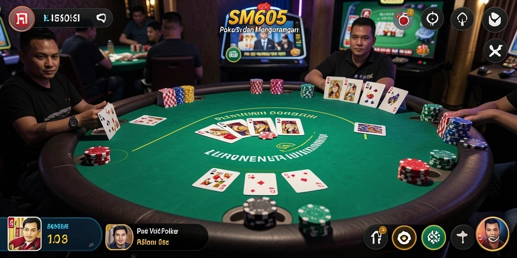 Gameplay seru dan kompetitif dalam SM605.